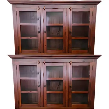 Komoda Dva nástavce Jodpur hnědé (Rustikální elegance a extra úložný prostor)