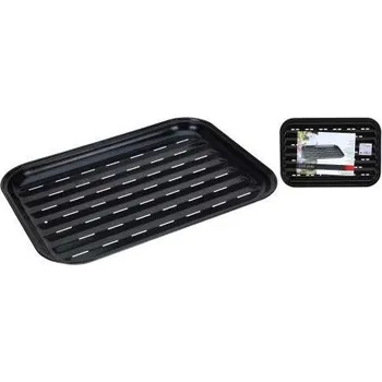 Plech na pečení plech grilovací 35x24cm ČER