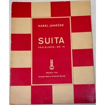 Janeček Karel - Suita (pro klavír, op. 18)