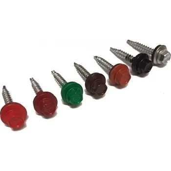 Šroub Šroub samořezný 4,8x35mm s EPDM podložkou Barva: Pozink, Balení: 50 ks