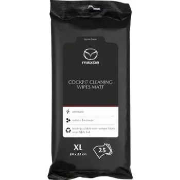 Čistič plastových dílů Ubrousky na čištění aut Matný kokpit