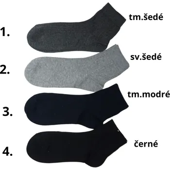 Pánské ponožky PÁNSKÉ PONOŽKY Aura.Via FZ2777 (Pánské ponožky střední výška)