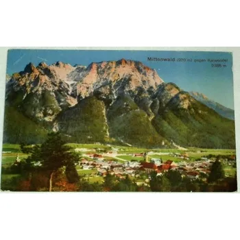 Německo: Mittenwald 1921