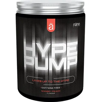 Anabolizér Nanosupps Näno Supps Hype Pump 420 g Příchuť: Mango a broskev