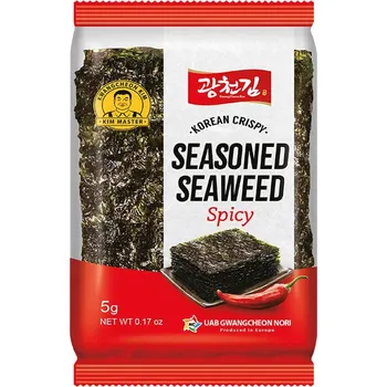 Přisada na vaření a pečení Řasy ochucené Kim Master Spicy 5g AKCE