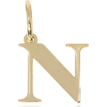 Přívěsek Zlatnictví Helios Zlatý přívěsek písmenko Váha: 0,2g, Písmena: N