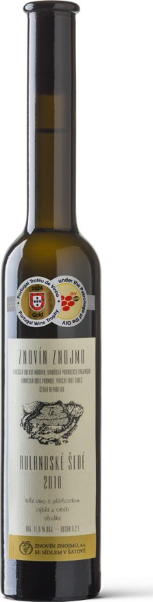 Znovín Rulandské šedé 2018 výběr z cibéb 0,2 l (8424)