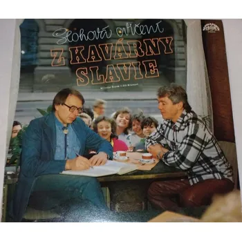 Česká hudba LP Slohová cvičení z kavárny Slavie (Miloslav Šimek, Jiří Krampol)
