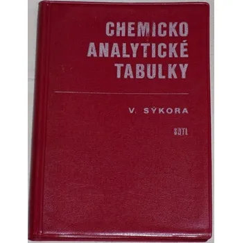 Literární biografie Sýkora Václav - Chemickoanalytické tabulky