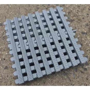 Sklopísek Střeleč, a.s. Mřížka pro přelivové bazény 195 mm - šedá