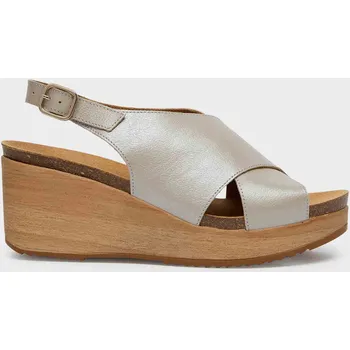 Dámská zdravotní obuv Scholl MILOS dámské zdravotní sandály barva platinová platina 37