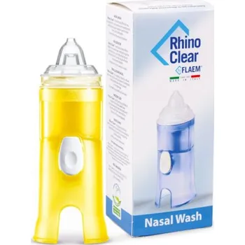 Inhalátor FLAEM Rhino Clear - nosní irigátor, Barva Žlutá
