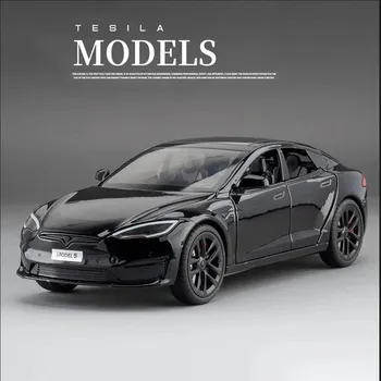 autíčko Model auta Tesla Model S 1:24 Model S Černá