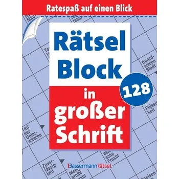 Rätselblock in großer Schrift 128 (5 Exemplare à 2,99 EUR) - Krüger, Eberhard