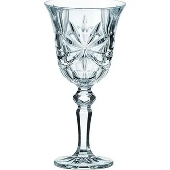 Sklenice Crystal Bohemia sklenice na víno Lorey ribbon 280 ml 6 ks