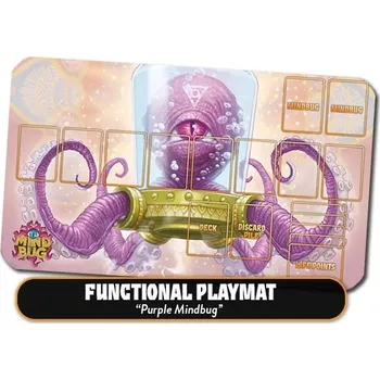 Příslušenství k deskovým hrám Nerdlab Games Mindbug: Functional Playmat Purple