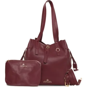 Dámská kabelka na rameno EVFW004-MASRSHA Egon Von Furstenberg Barva: Červená