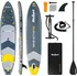 Paddleboard Rebel RBA-4500 šedý