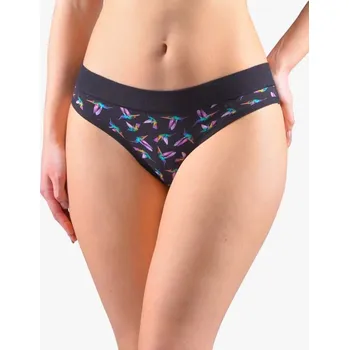 Kalhotky Kalhotky Disco XVII - černá fialová - 38/40