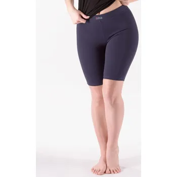 Dámské legíny GINA dámské legíny kratší, krátké, šité, klasické, jednobarevné 93019P - lékořice - XXL