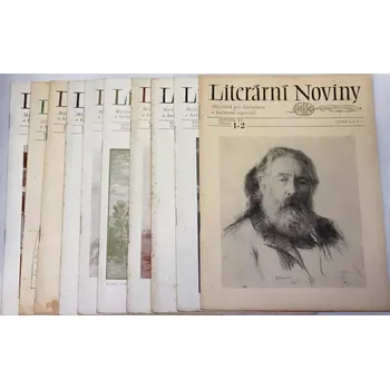 Časopis Literární noviny (mix 10 čísel)