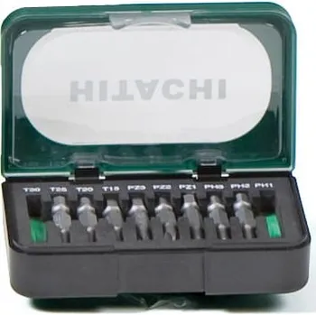 Bit HiKOKI (Hitachi) 711000 sada bitů 10ks 1/4" adaptér