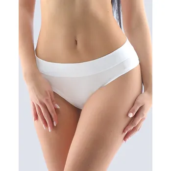 Dámské oblečení Dámské kalhotky francouzské bokové - bílá - 34/36