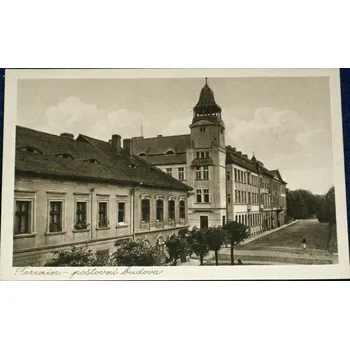Sběratelství Terezín - poštovní budova 1927