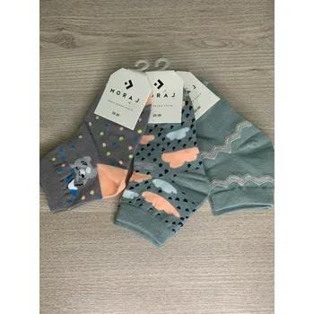 Dámské ponožky Moraj PL Moraj dětské ponožky 3 páry (CSG200-550) Barva: MIX uni, Velikost: 23-26