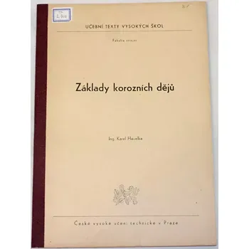 Umění Havelka Karel - Základy korozních dějů