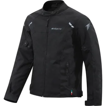 Moto bunda SEVENTY DEGREES Bunda na motorku Seventy Degrees SD-JR65 Piston černá