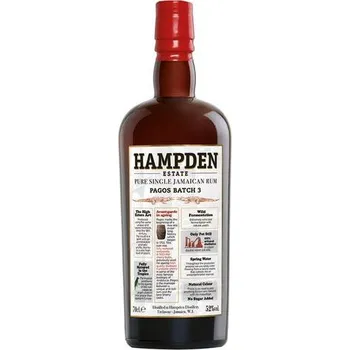 Rum Hampden Estate Pagos 2024 52 % 0,7 l