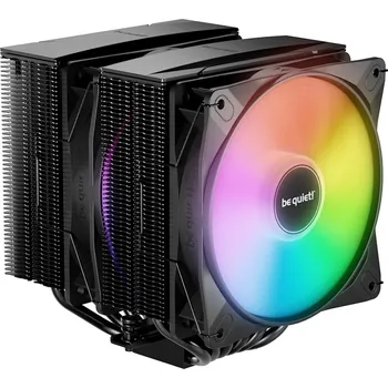 PC ventilátor BE QUIET Be quiet! chladič CPU PURE ROCK PRO 3 LX Black / 2x120mm PWM ARGB fan / 6xheatpipe / černý BK043