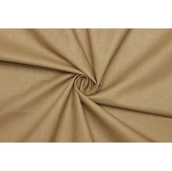 Bavlněné plátno - Béžovo hnědé