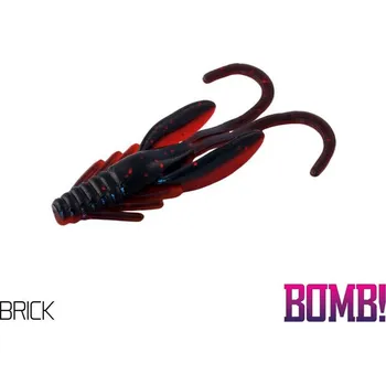 Nástraha Delphin gumová nástraha Bomb Nympha 2.5cm / 10ks Barva: Brick