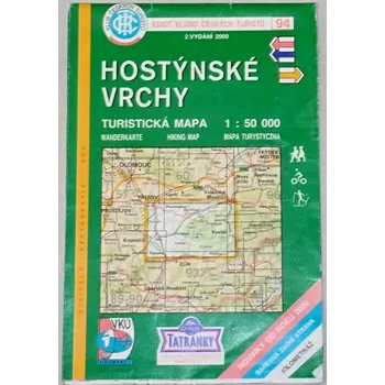 Hostýnské vrchy (Turistická mapa 1: 50 000)