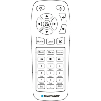 Dálkový ovladač OPRAVA dálkového ovladače Blaupunkt MCD 20, Denver MIR-270