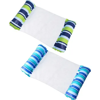 Nafukovací vodní houpací síť U/D k bazénu pro dospělé Barva:: Modrá