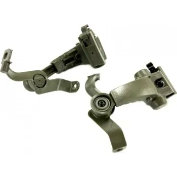 Adaptéry M16A na helmu pro headset M32 PLUS, ARC montáž - zelené, EARMOR