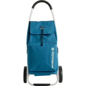 Velká nákupní taška na kolečkách 50l Madisson 32034 modrá