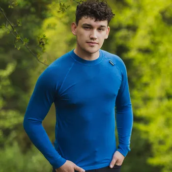 Pánské tričko TERMOVEL Pánské tričko MODAL DLR M tmavě modrá VELIKOST: 2XL