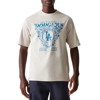 Pánské tričko Triko New Era MLB Los Angeles Dodgers Floral Graphic Oversized T-Shirt 60667844-60667844 Velikost L