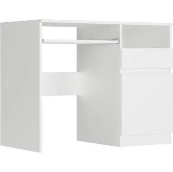 Psací stůl Moderní psací stůl se skříňkou 90x50 cm - různá barevná provedení Bílá