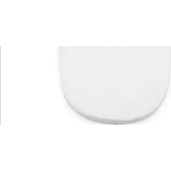 Chránič matrace NEW BABY Froté nepromokavá podložka do kočárku 35 x 75 cm bílá New Baby