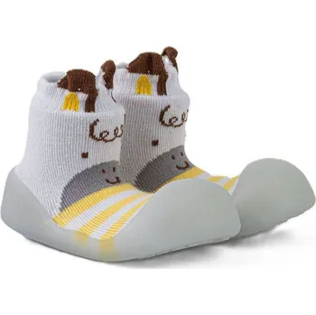 Kojenecké oblečení Chameleon Ponožkové botičky Giraffe vel. 125