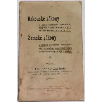 Rakouské zákony, Zemské zákony