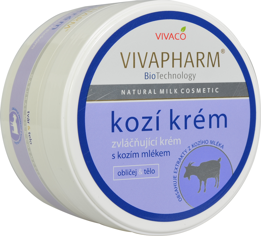 Vivaco KOZÍ ZVLÁČŇUJÍCÍ KRÉM NA OBLIČEJ A TĚLO 250ml