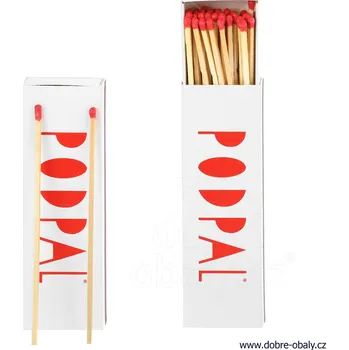 Zápalky Krbové zápalky PODPAL, 40 ks