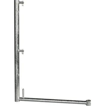 Stavební technika Sloupek zábradlí tvar L Plettac PD100