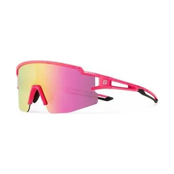 Dětské hřiště Okulary rowerowe Rockbros dla dzieci, polaryzacyjne, z ochroną UV dziecięce - różowe